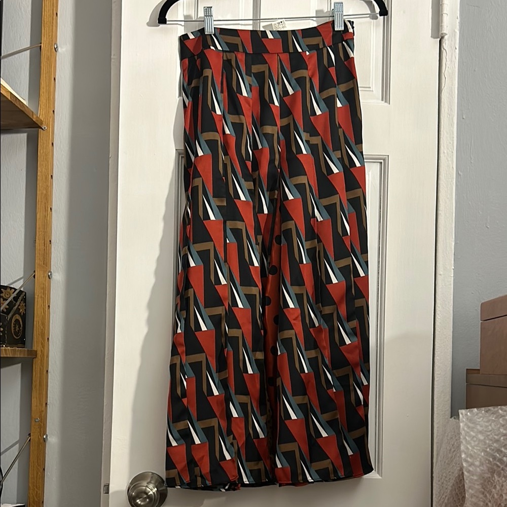 Geometric Patterned Skirt